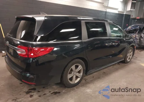 2019 Honda Odyssey Ex-L из США, поврежденный, VIN 5FNRL6H71KB083154